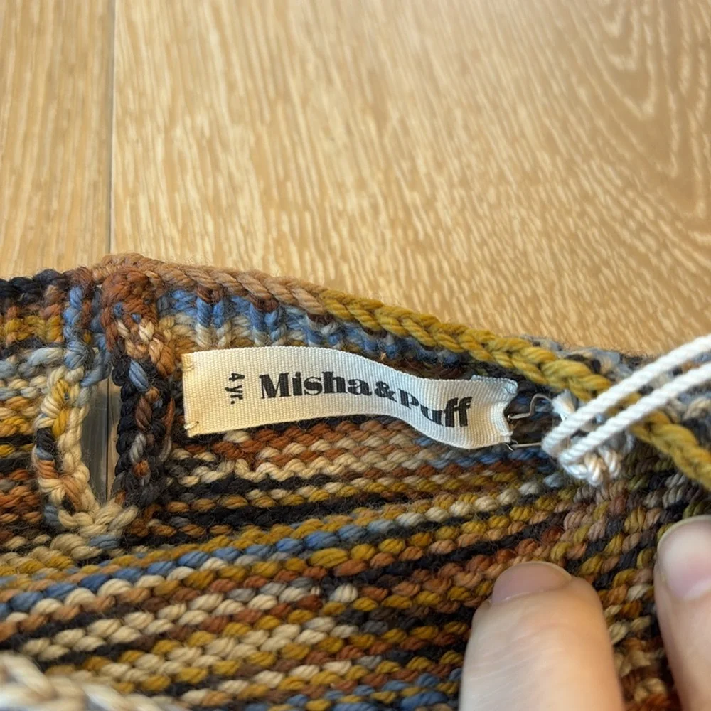 NWT Misha & Puff Kid’s Popcorn Sweater Original Spacedye Sz 4y - Picture 4 of 6